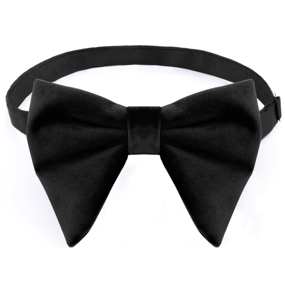Bow Tie Pre Tied - Dasi Kupu-Kupu Beludru Pria, Model Siap