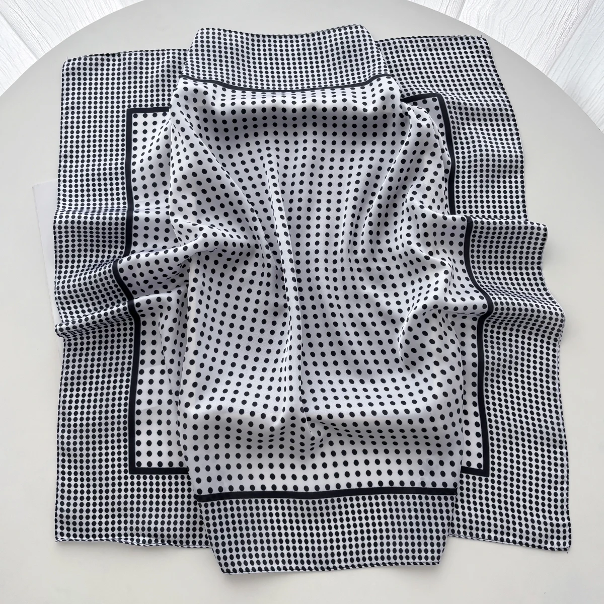 Syal Persegi Satin Lembut Eleg - Scarf Silk Square ulasan dan harga