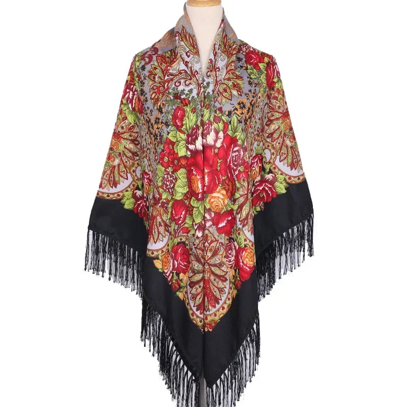 Syal Persegi Besar Etnis 160*1 - Woven Scarf Blanket ulasan dan harga