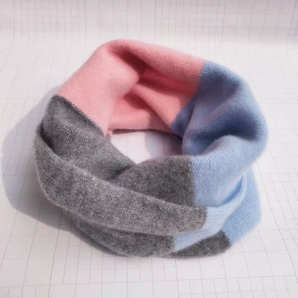 Syal Infinity dengan Warna yan - Infinity Scarf Knit ulasan dan harga