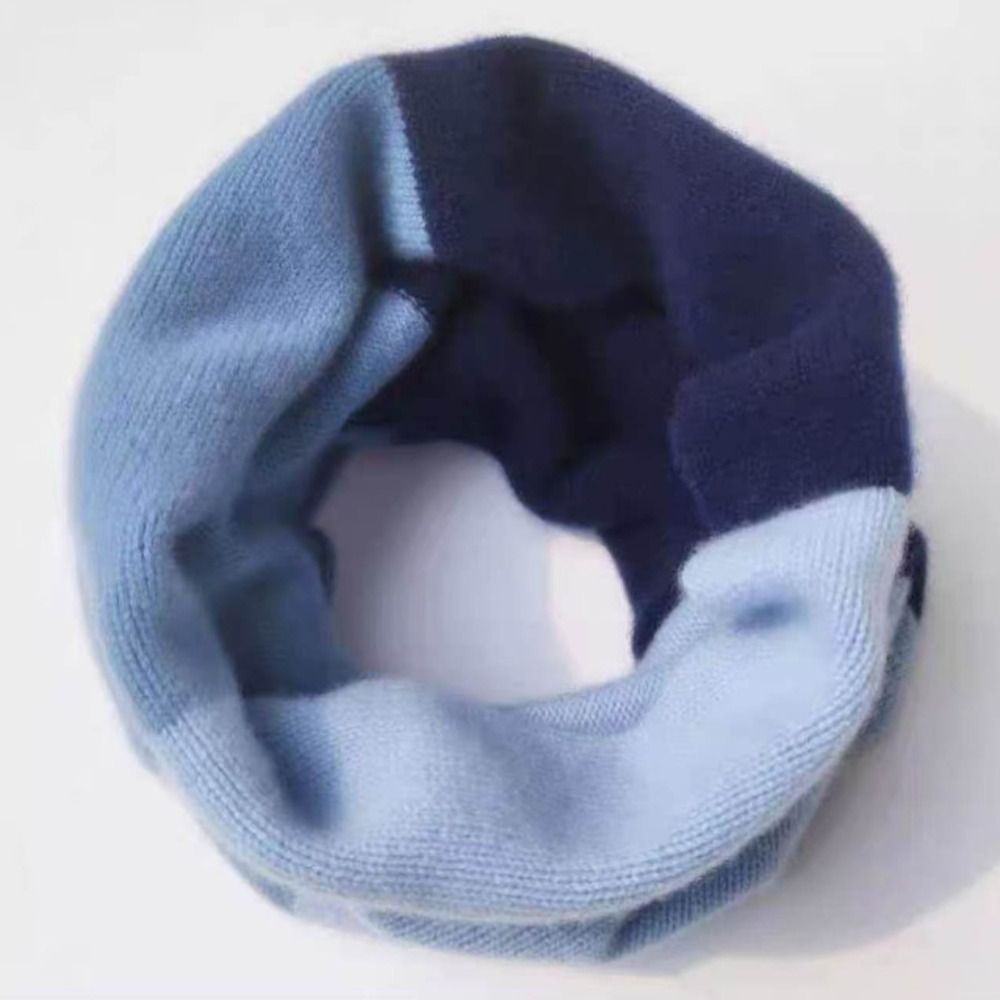 Syal Rajut Elastis dengan Warn - Infinity Scarf Knit ulasan dan harga