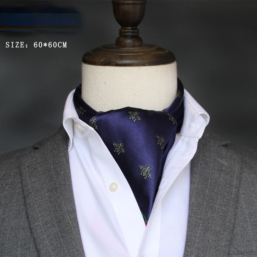Syal Sutra Pria Inggris, Handu - Scarf Silk Square ulasan dan harga