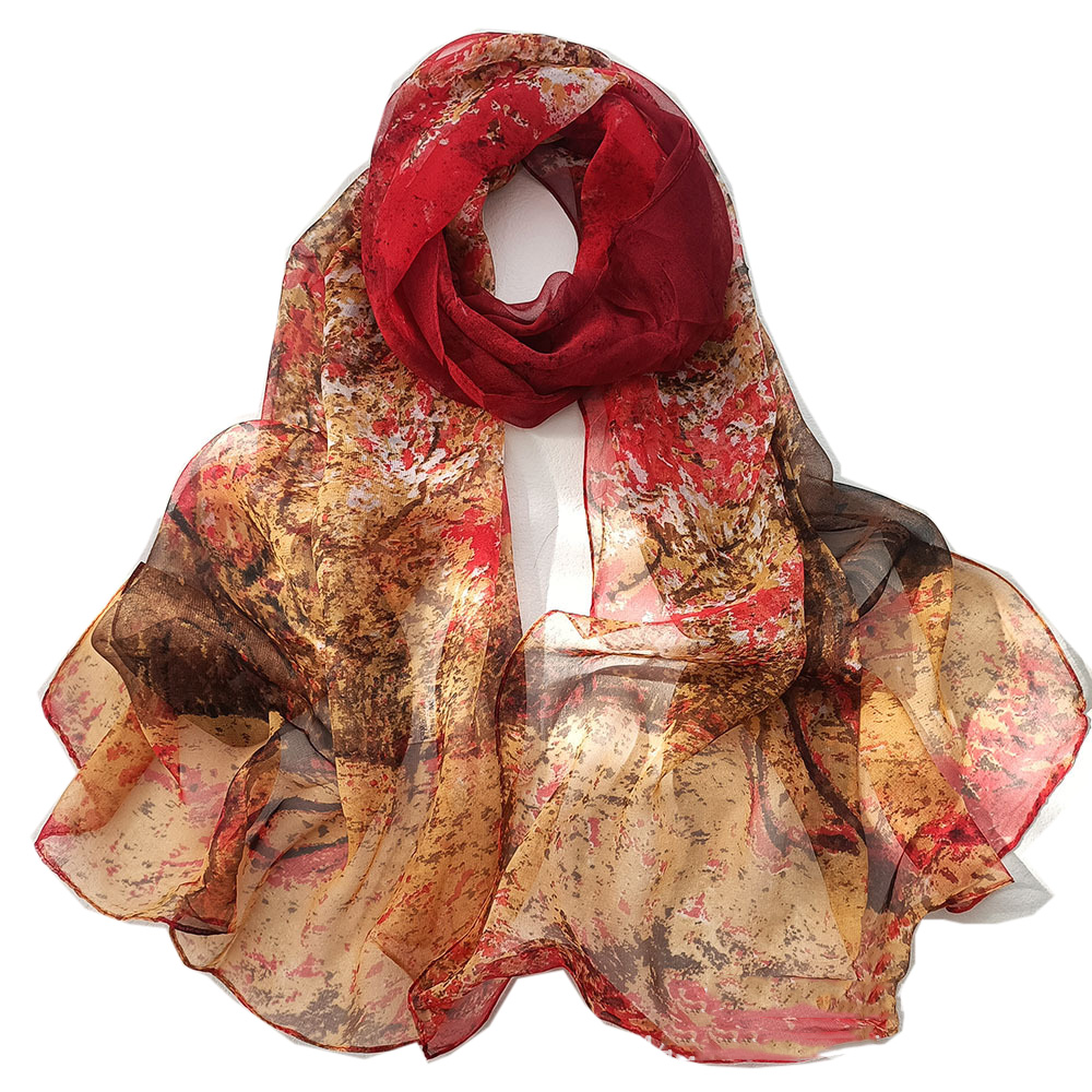 Syal Georgette wanita, syal se - Face Scarf Mask ulasan dan harga